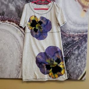 DKNY Jeans Medium floral cotton dress